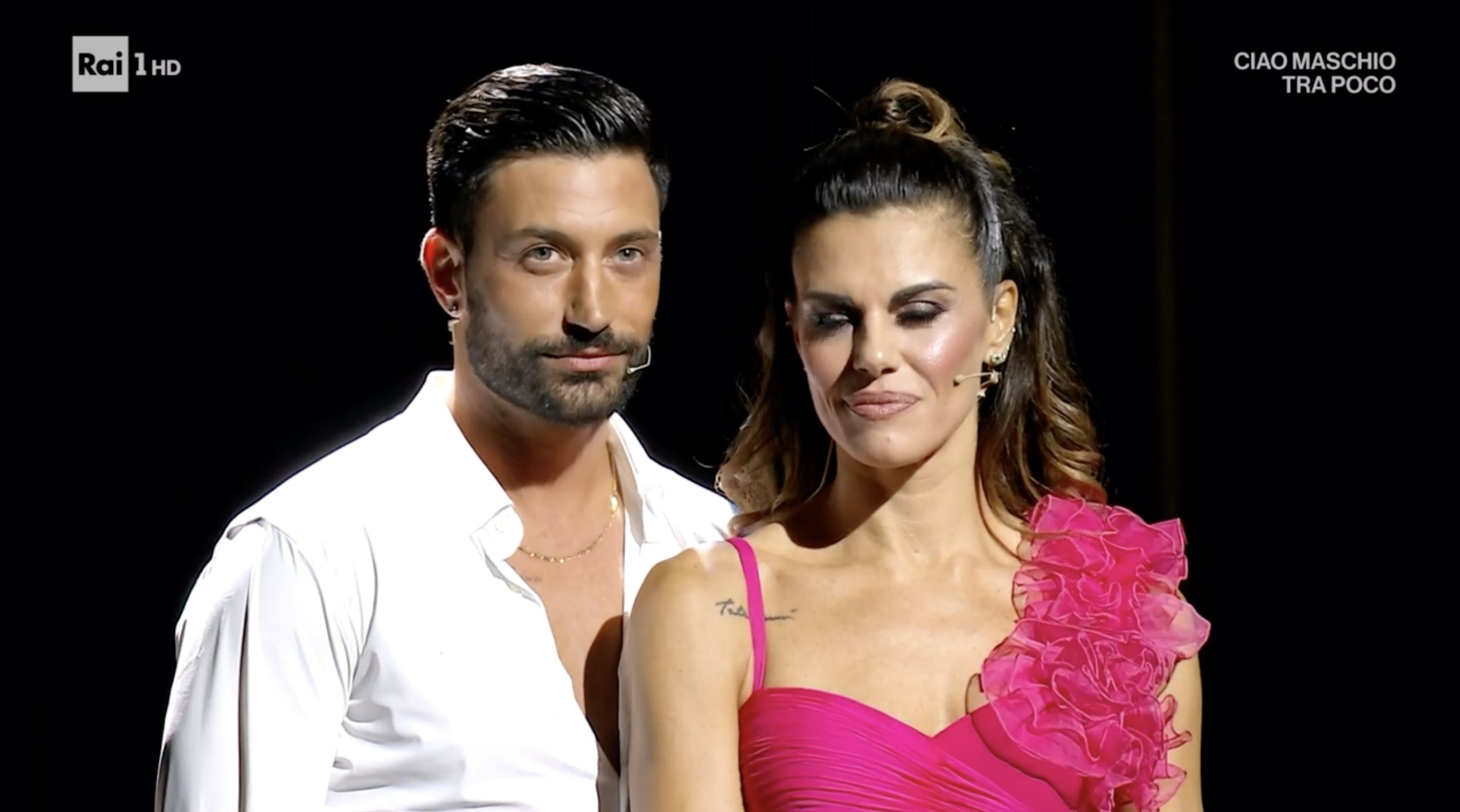 Giovanni Pernice and Bianca Guaccero on Ballando con le Stelle